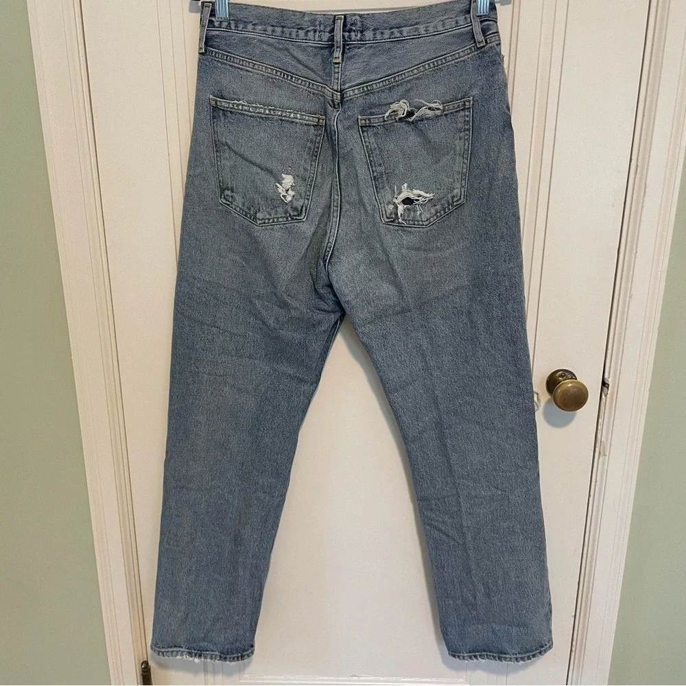 Agolde 90s‎ Mid Rise Loose Denim Jeans in Isolate Size 28